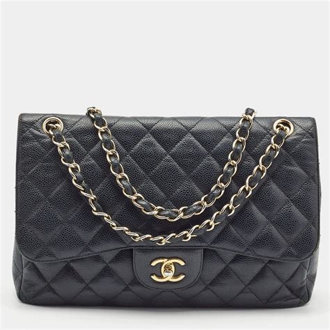 chanel classic quilted caviar|Complete Guide to Collecting Vintage Chanel Bags.